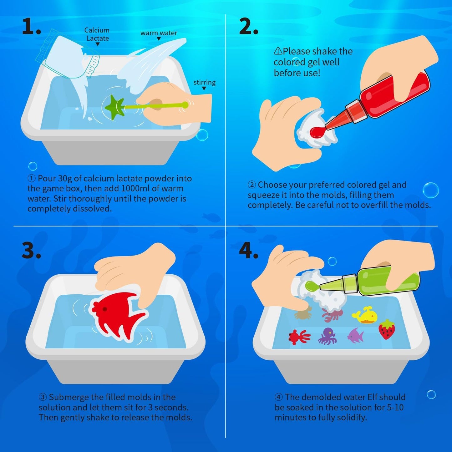 Magic Water Toy Elf Kit – Create Your Own Magical Water Fairies!
