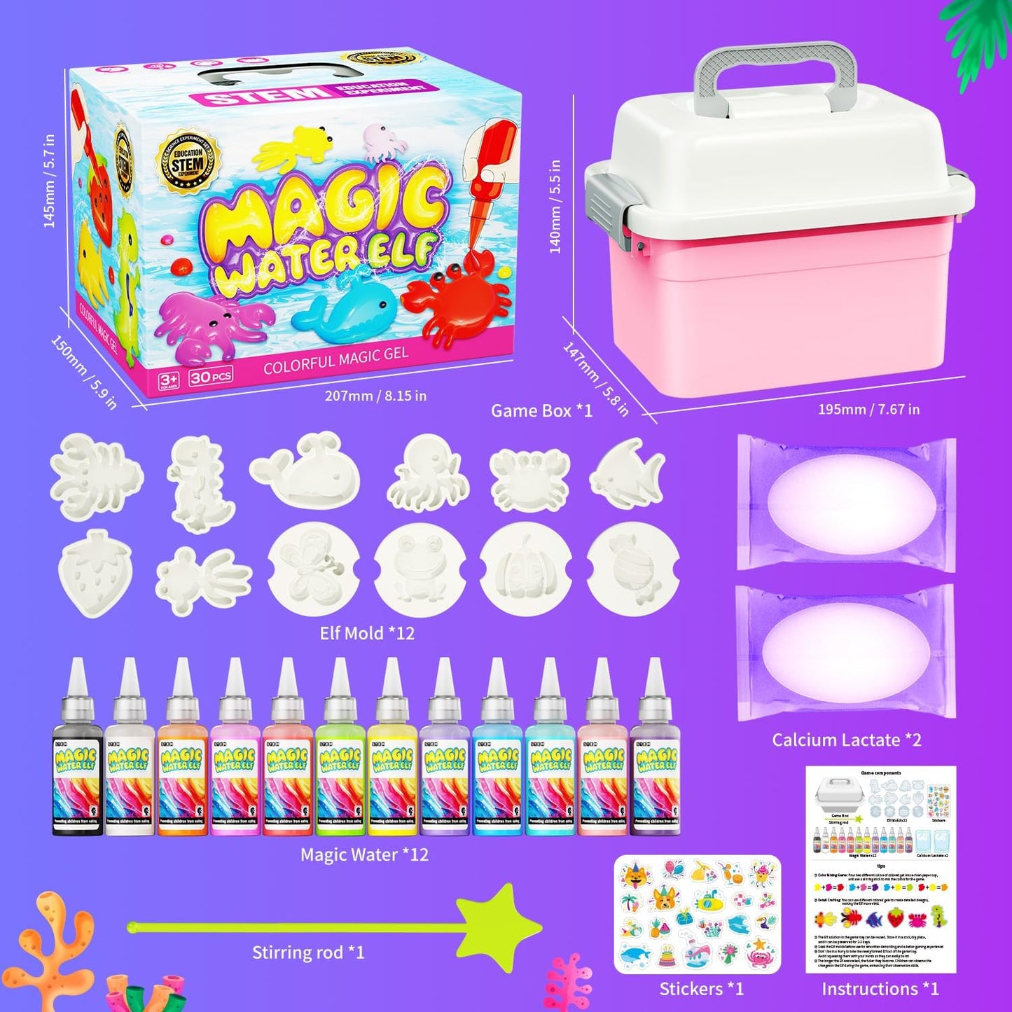 Magic Water Toy Elf Kit – Create Your Own Magical Water Fairies!
